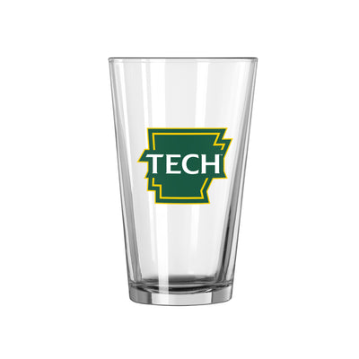 Arkansas Tech 16oz Logo Pint Glass - Logo Brands