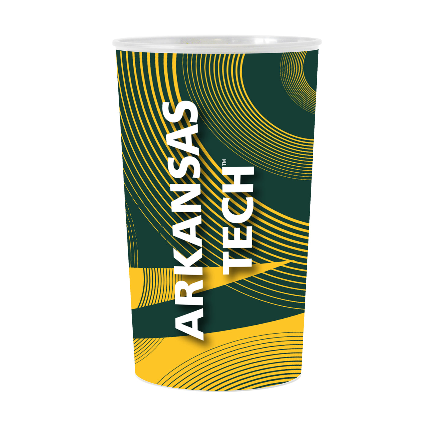 Arkansas Tech Geometric Hardwall Cup 4 Pack