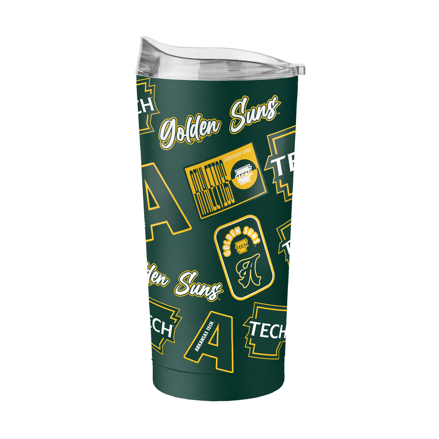 Arkansas Tech 20oz Dreamweave Powder Coat Tumbler