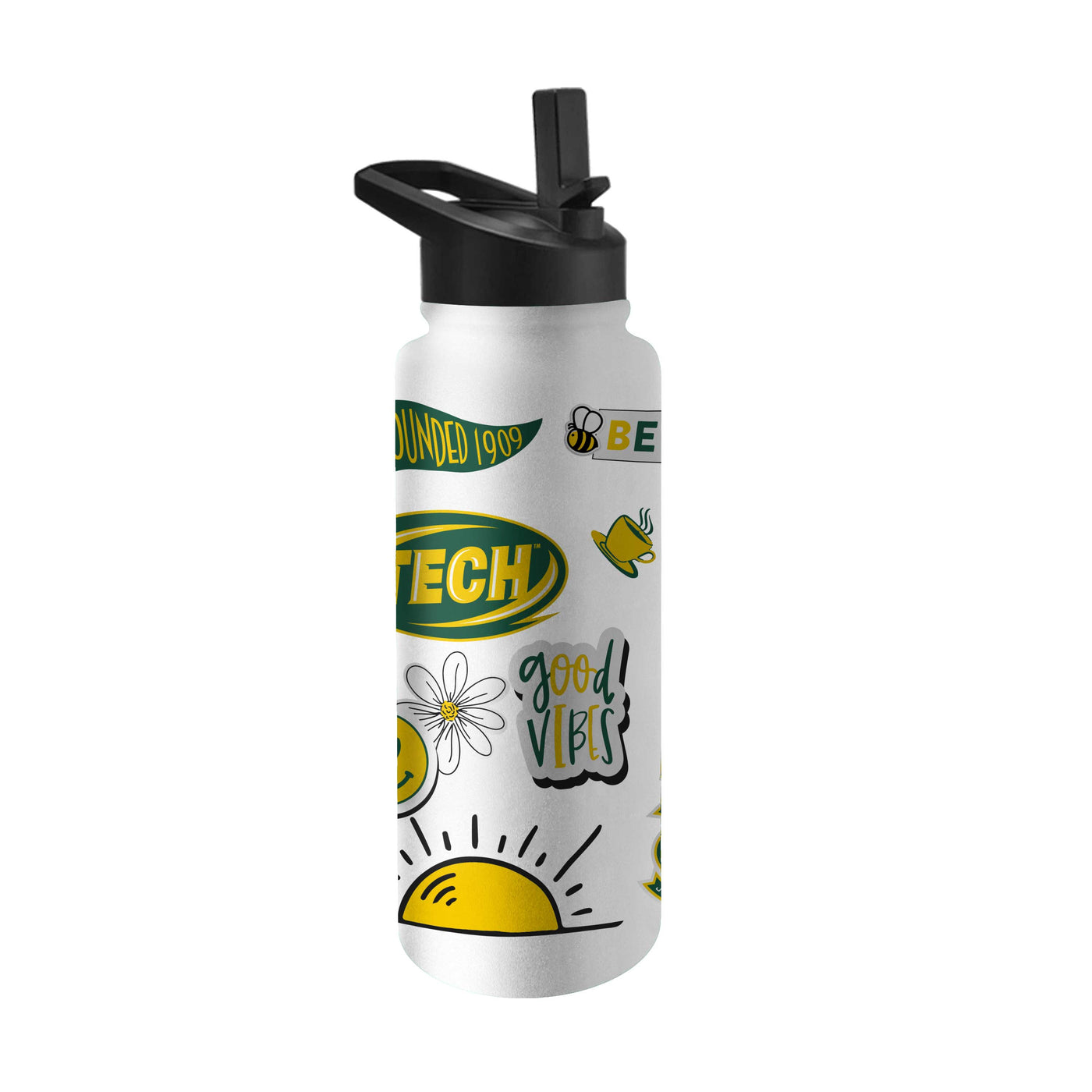 Arkansas Tech 34oz Native Quencher Bottle