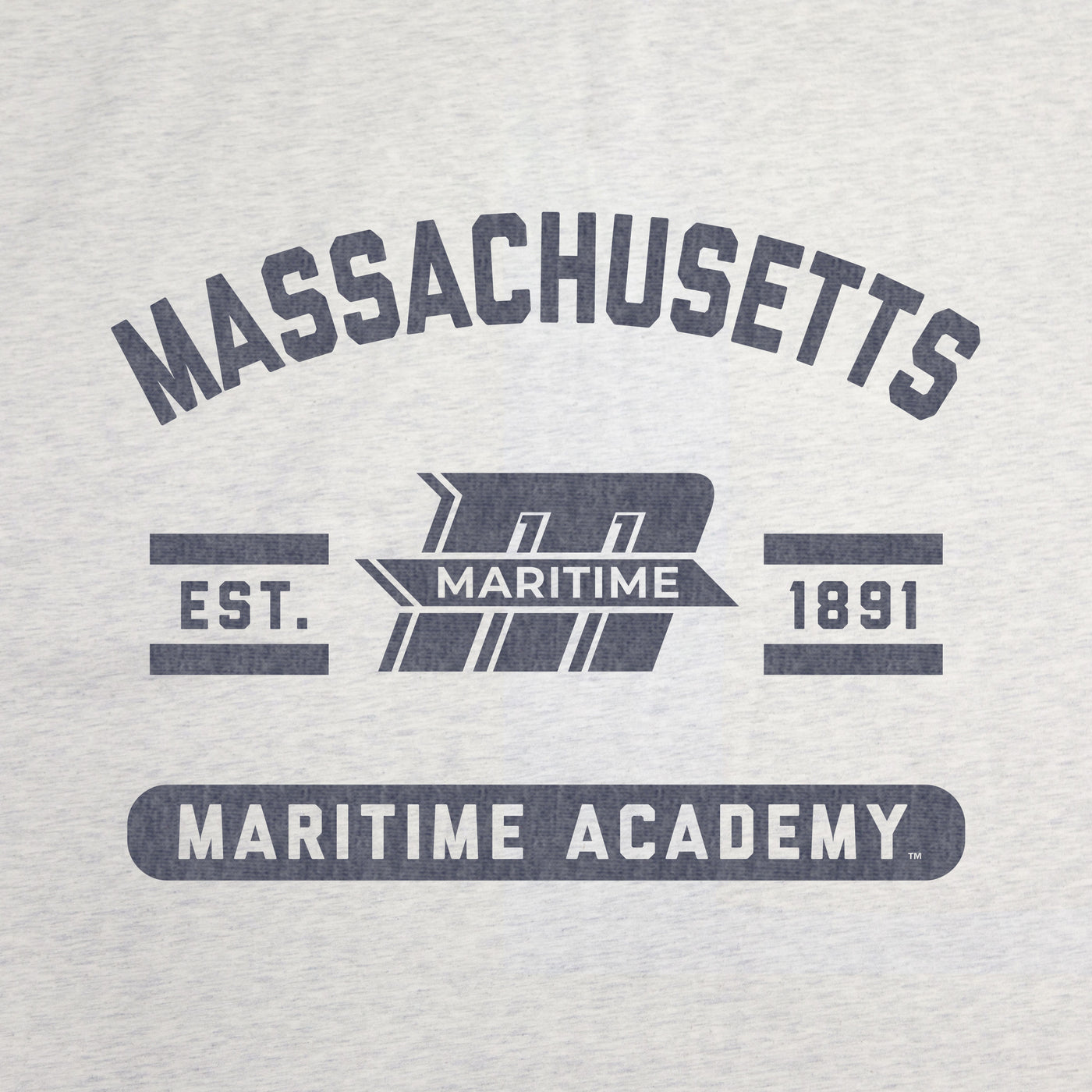 Mass Maritime Academy Sublimated Sweatshirt Blanket