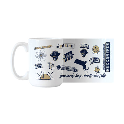 Mass Maritime Academy 15oz Native Sublimated Mug