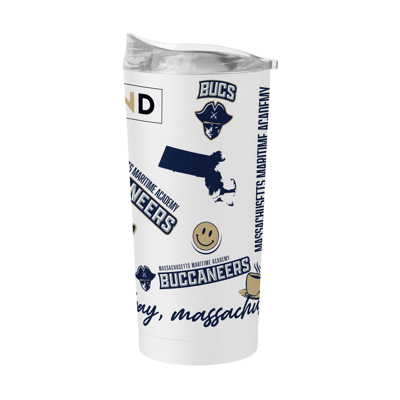 Mass Maritime Academy 20oz Native Powder Coat Tumbler