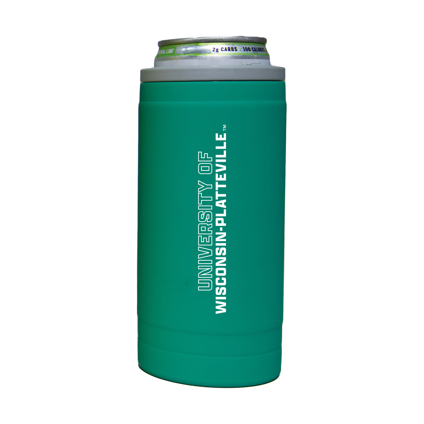 Wisconsin - Platteville 12oz Optic Stacked Soft Touch Slim Coolie