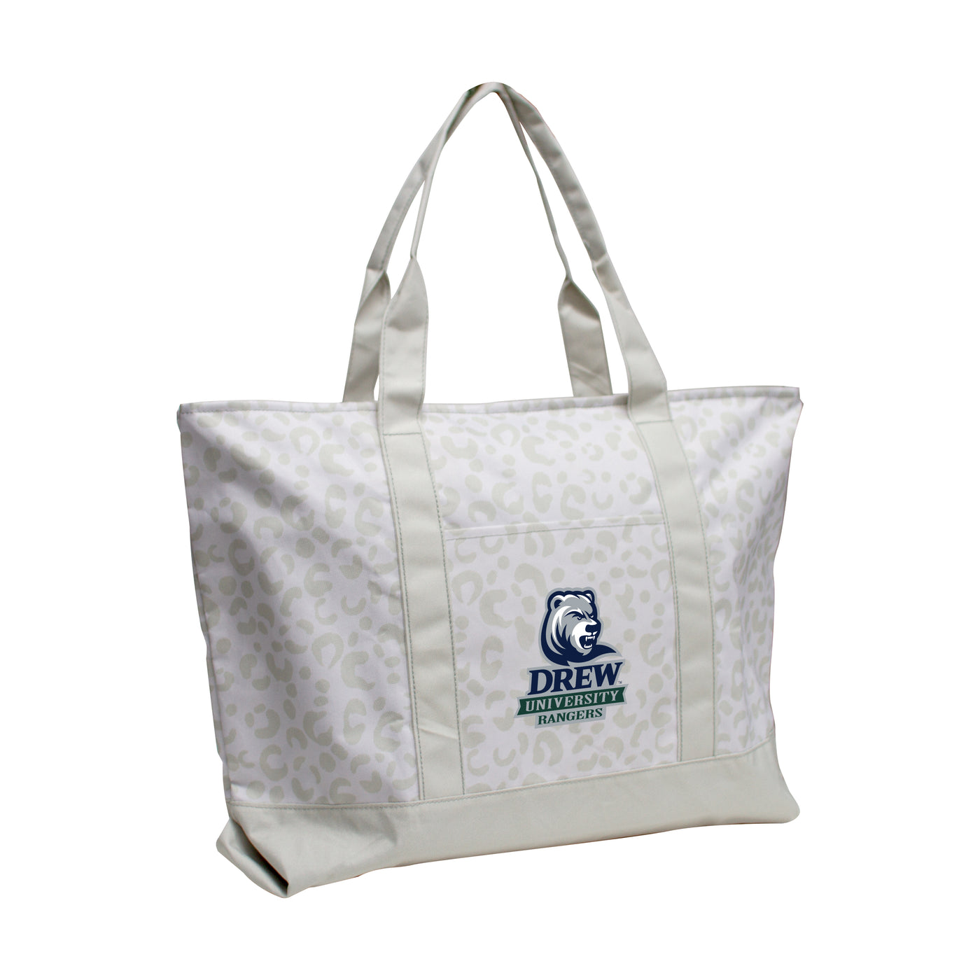 Drew Univ Leopard Pattern Tote