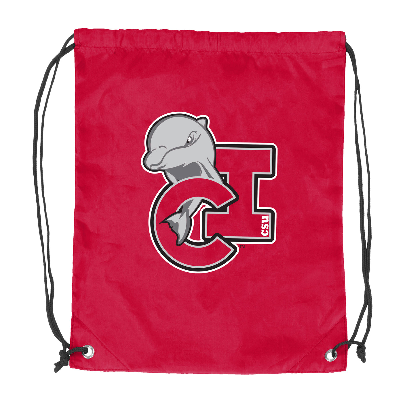 Cal State Channel Island Red Cruise Backsack f/ Primary Logo