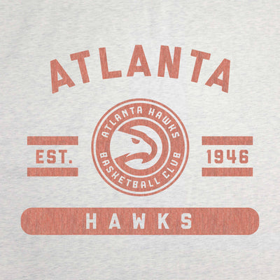 Atlanta Hawks Oatmeal Sweatshirt Blanket