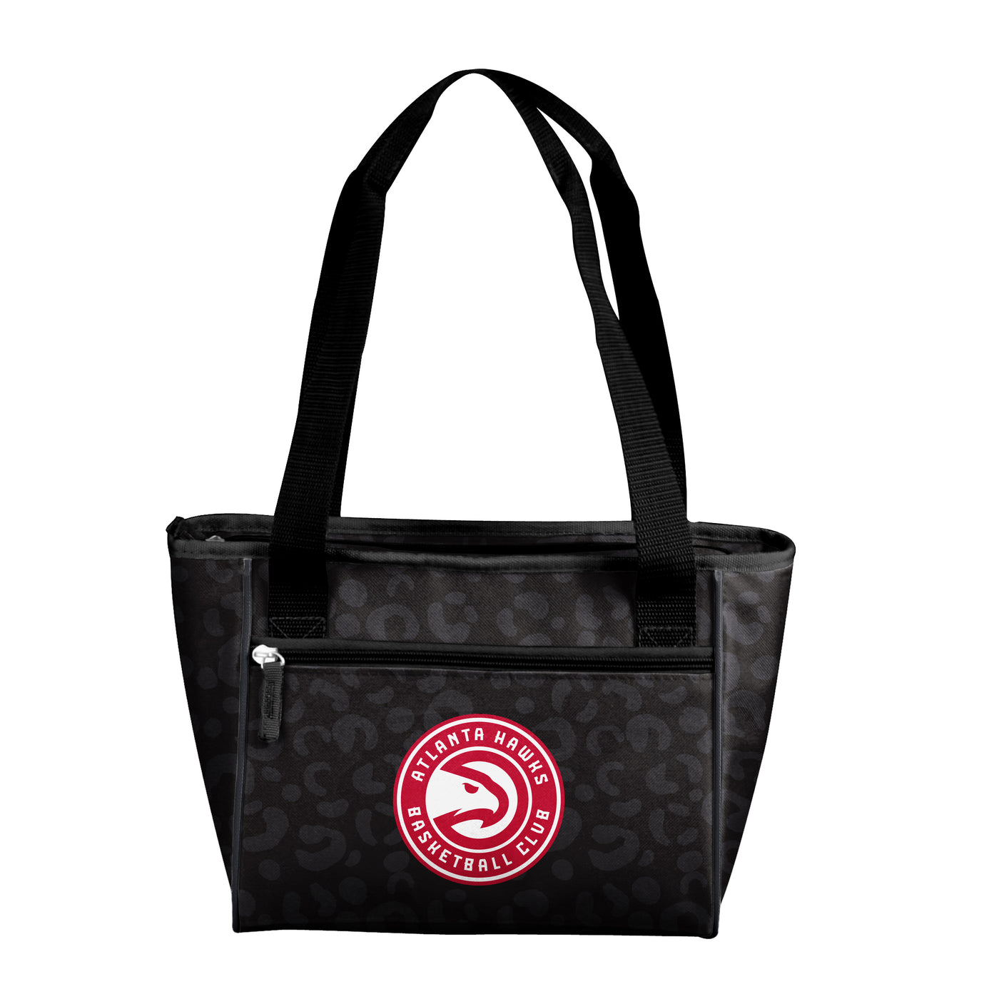 Atlanta Hawks Leopard Print 16 Can Cooler Tote