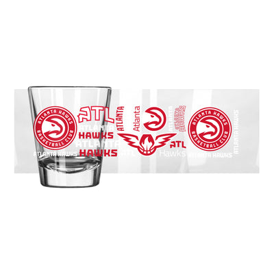 Atlanta Hawks 2oz Spirit Shot Glass