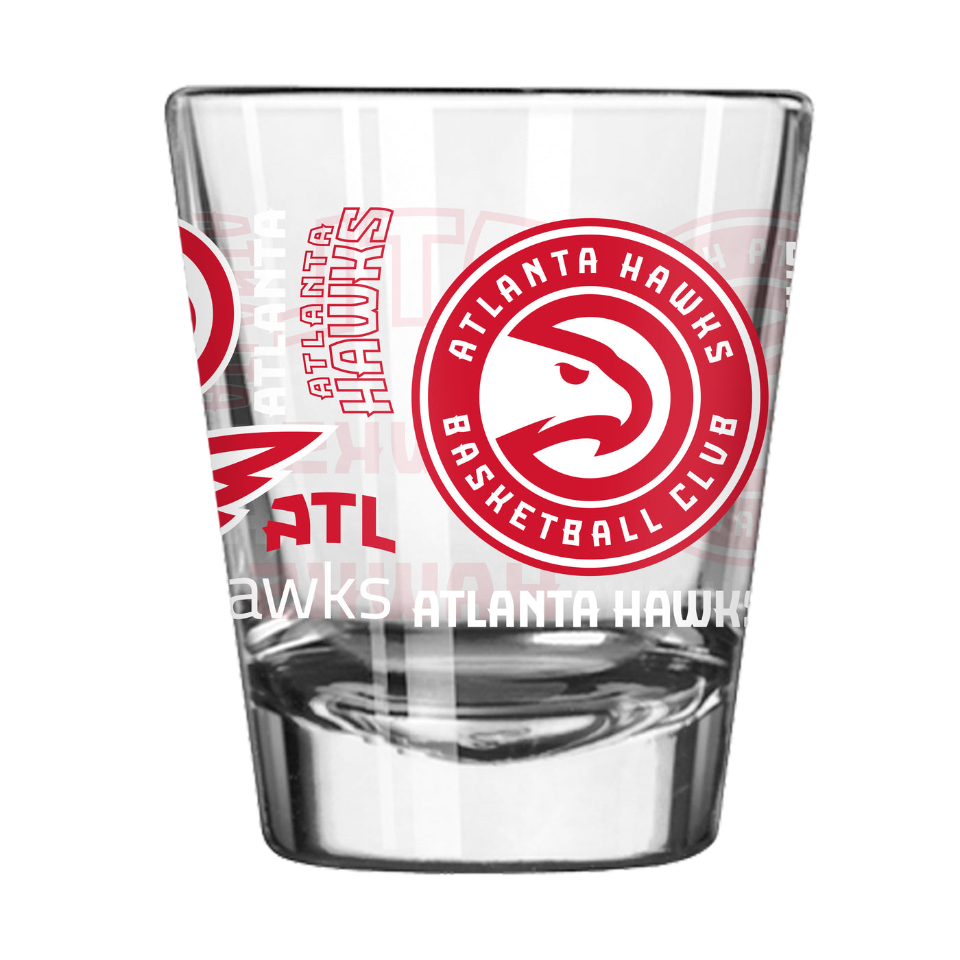 Atlanta Hawks 2oz Spirit Shot Glass
