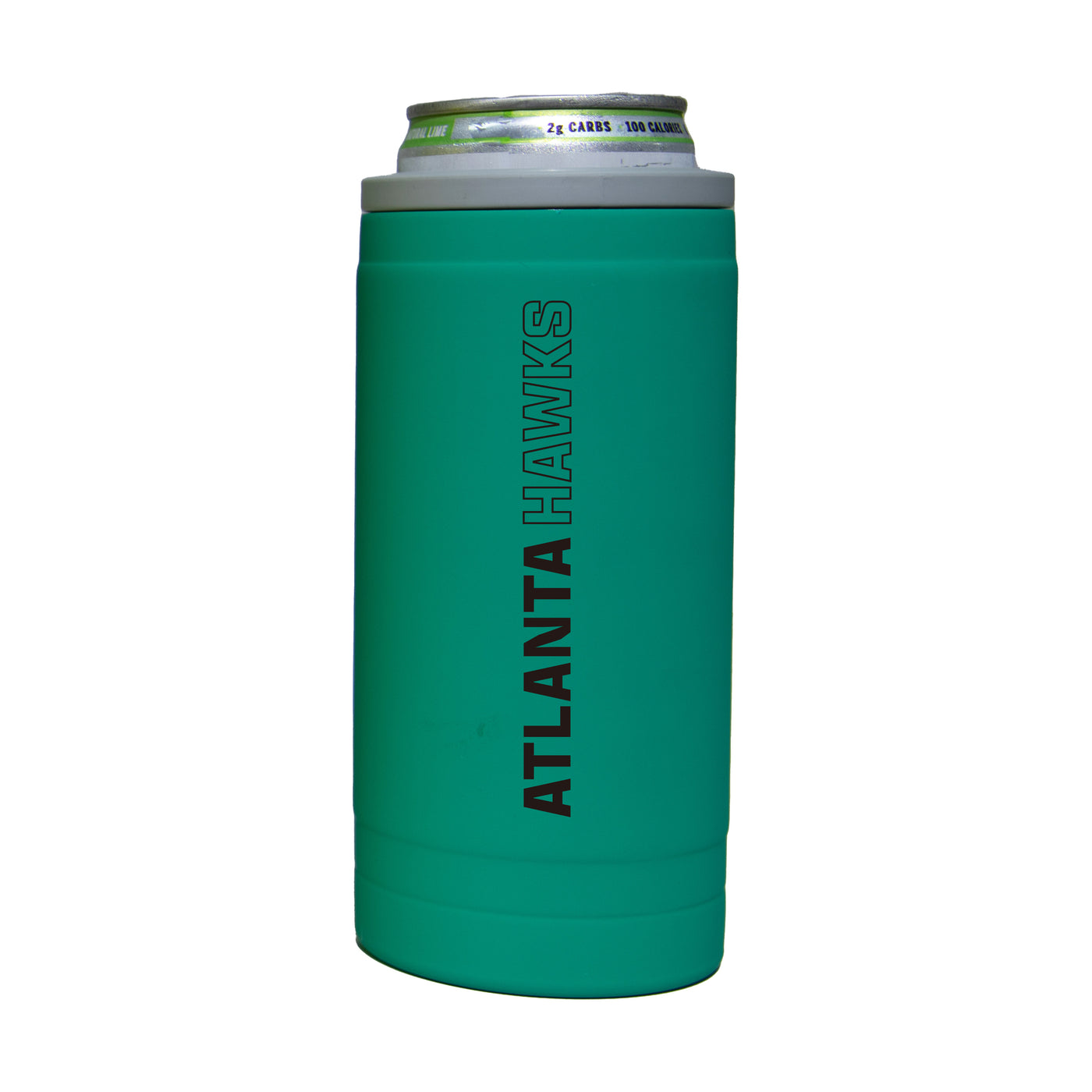 Atlanta Hawks 12oz Optic Stacked Soft Touch Slim Coolie
