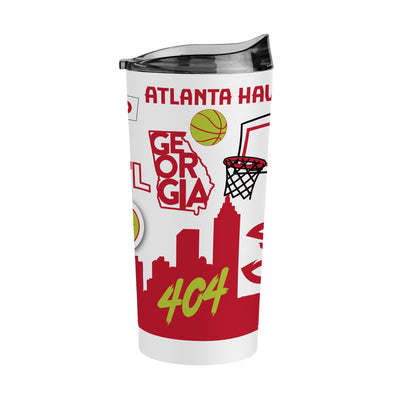 Atlanta Hawks 20oz Native Powder Coat Tumbler - Logo Brands