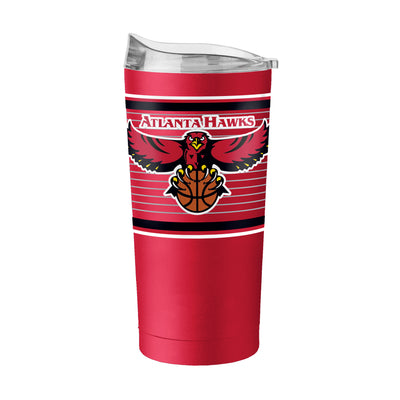 Atlanta Hawks 20oz Lines Powder Coat Tumbler