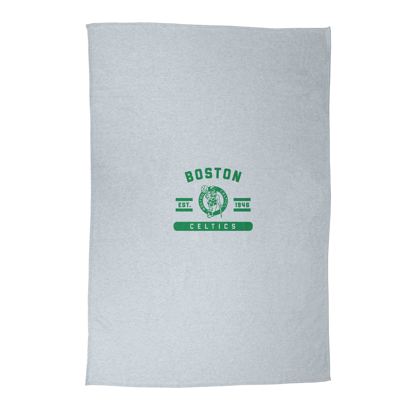 Boston Celtics Athletic Gray Sublimated Sweatshirt Blanket