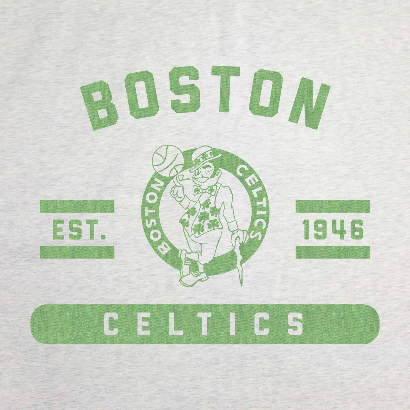 Boston Celtics Oatmeal Sweatshirt Blanket