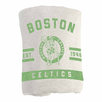 Boston Celtics Oatmeal Sweatshirt Blanket