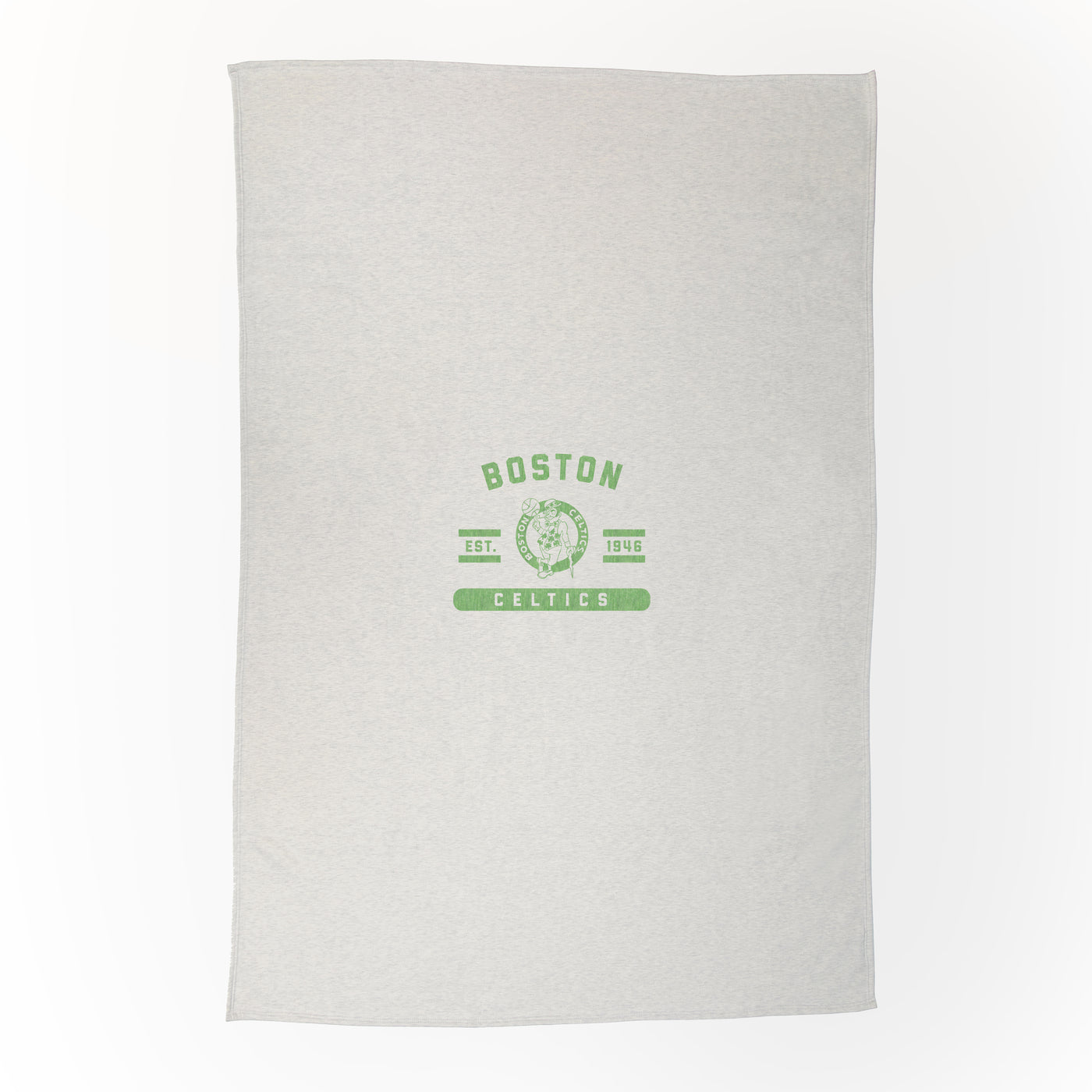 Boston Celtics Oatmeal Sweatshirt Blanket