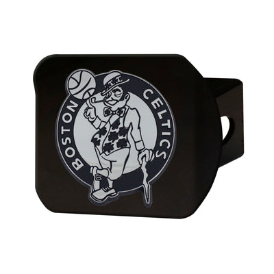 NBA - Boston Celtics Chrome on Black Hitch Cover