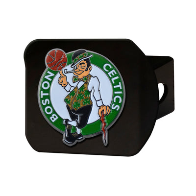 NBA - Boston Celtics Color on Black Hitch Cover