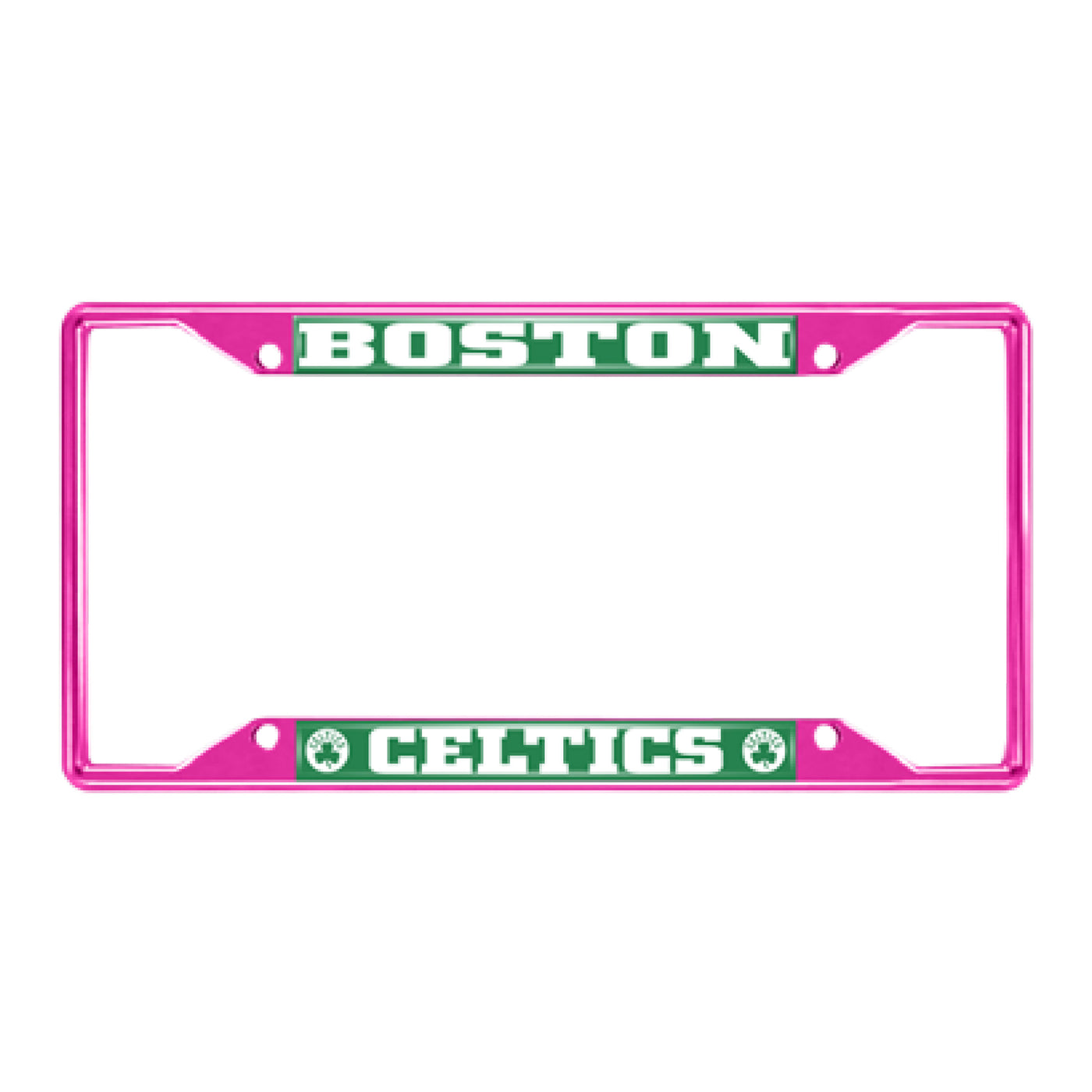 NBA - Boston Celtics Pink License Plate Frame
