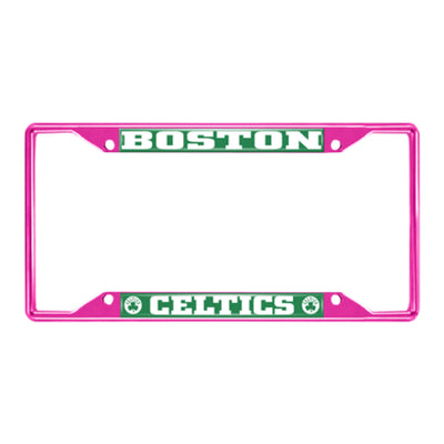 NBA - Boston Celtics Pink License Plate Frame