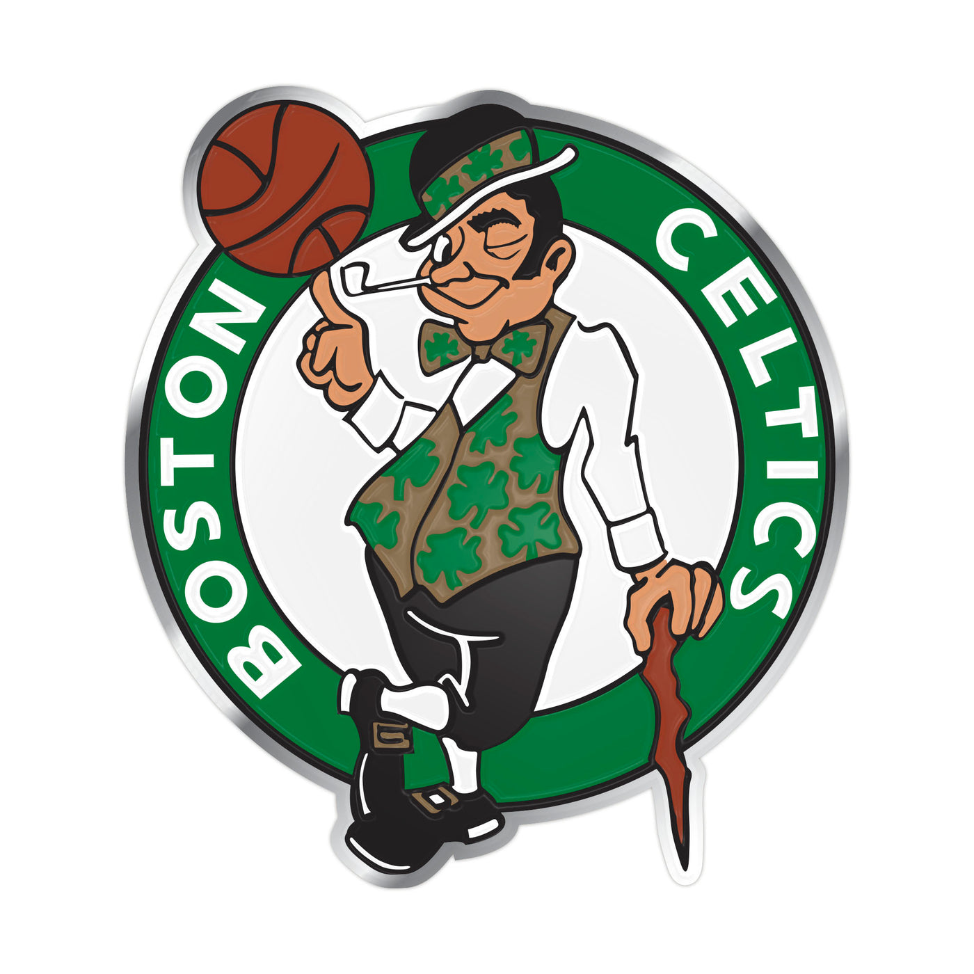 NBA - Boston Celtics Embossed Color Emblem