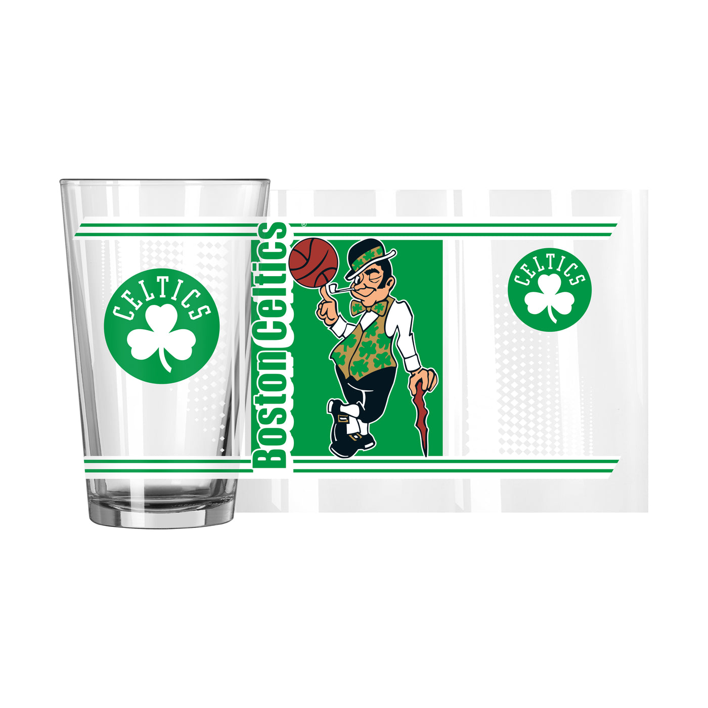 Boston Celtics 16oz Hero Pint Glass