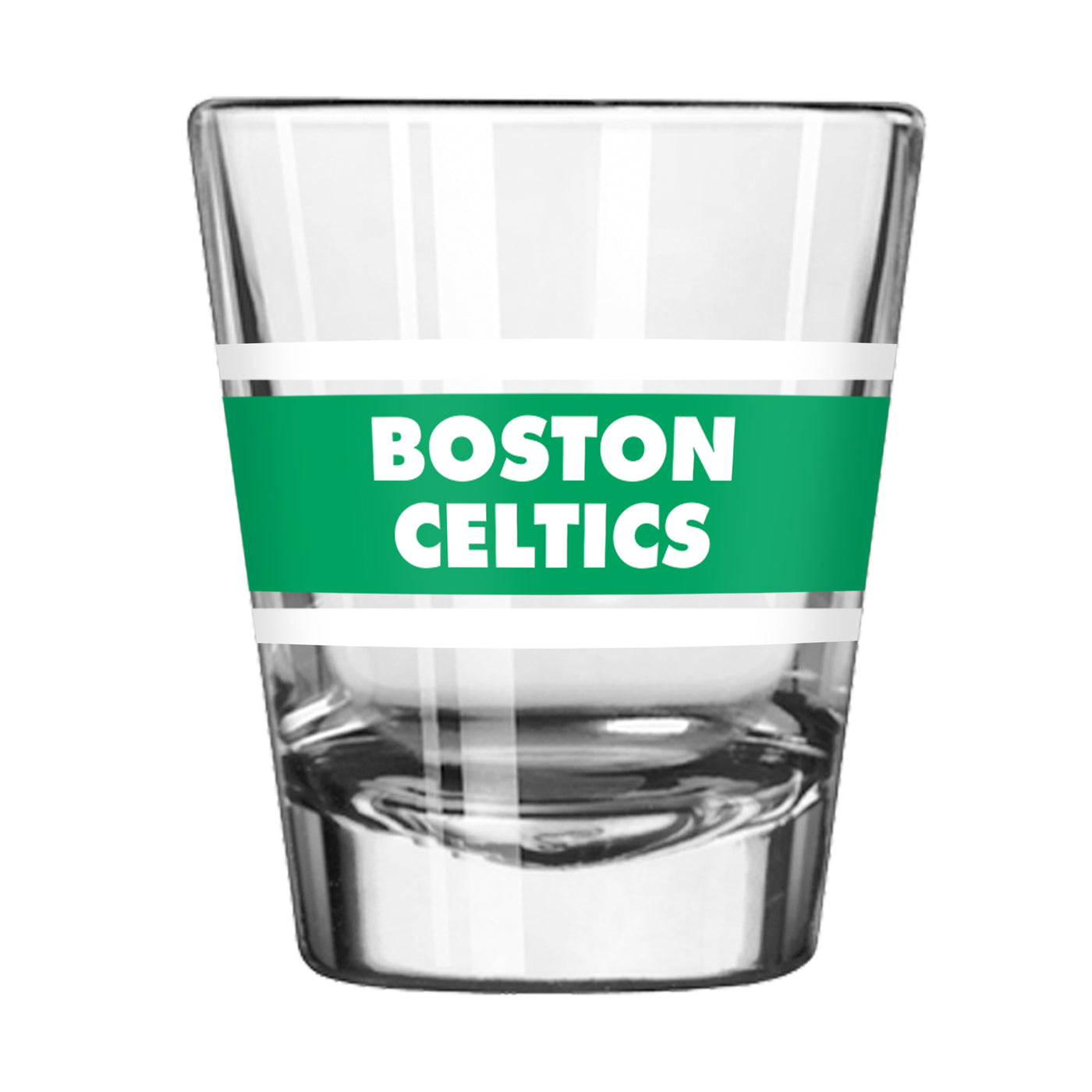 Boston Celtics 2oz Stripe Shot Glass
