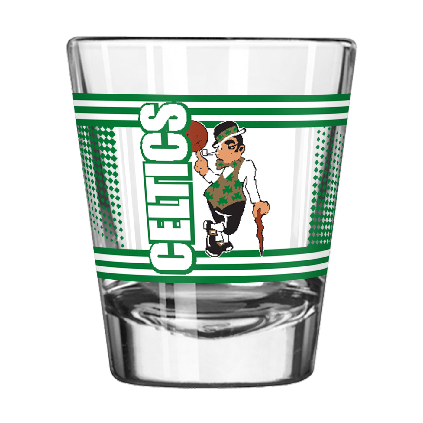 Boston Celtics 2oz Hero Shot Glass
