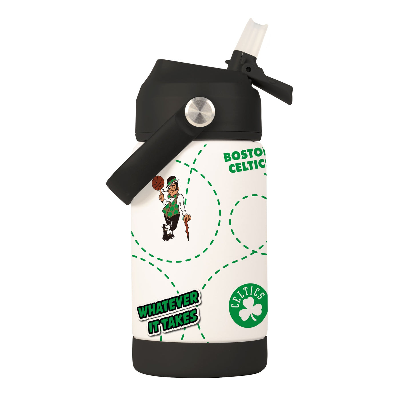 Boston Celtics 12oz Mascot SS Kids Bottle