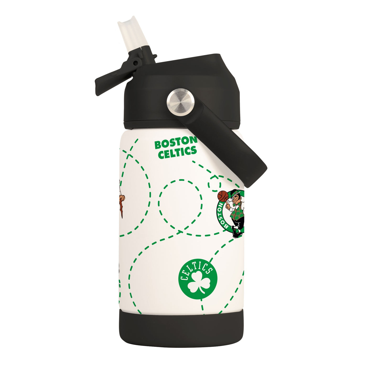 Boston Celtics 12oz Mascot SS Kids Bottle