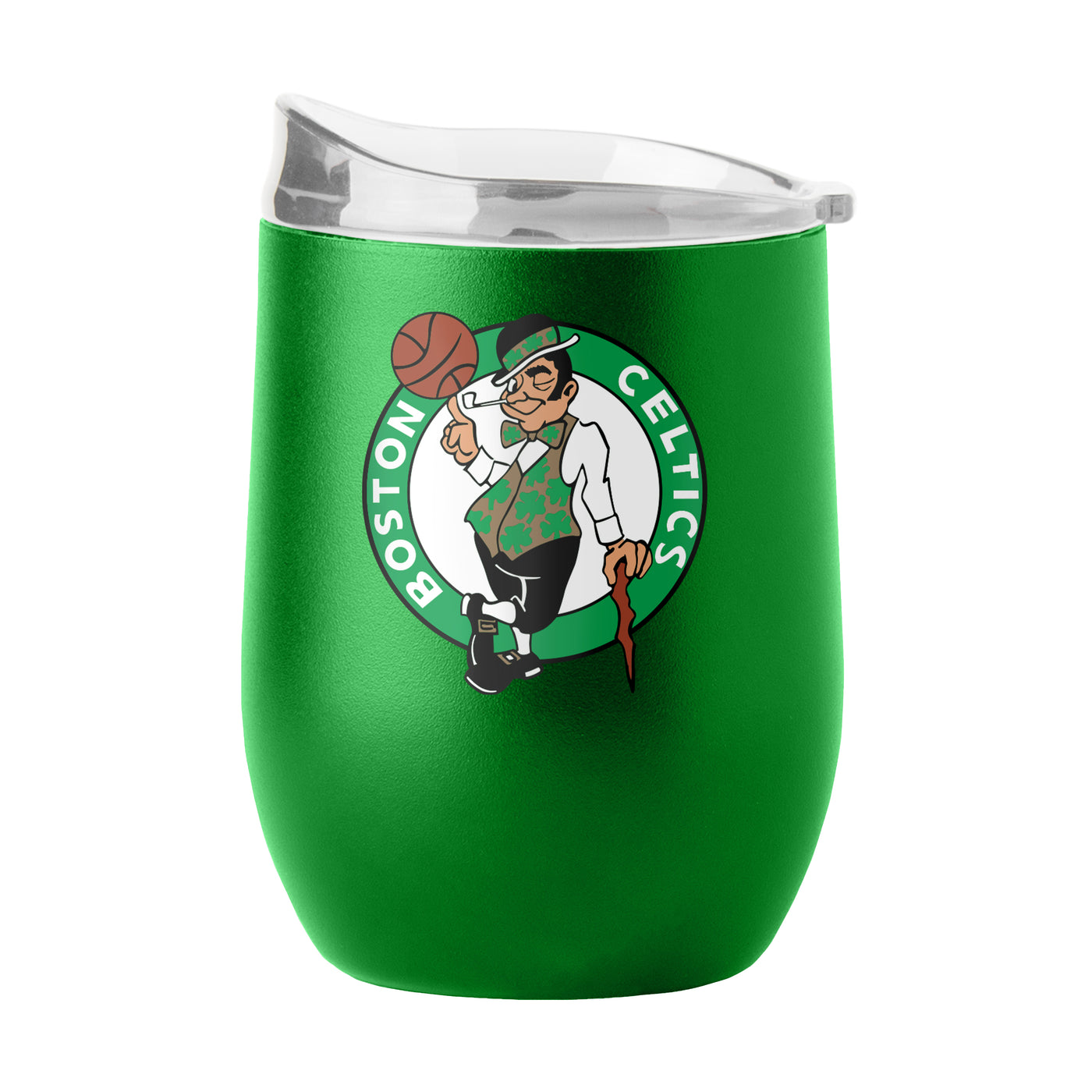 Boston Celtics 16oz Flipside Powder Coat Curved Bev