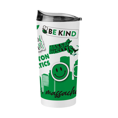 Boston Celtics 20oz Native Powder Coat Tumbler - Logo Brands