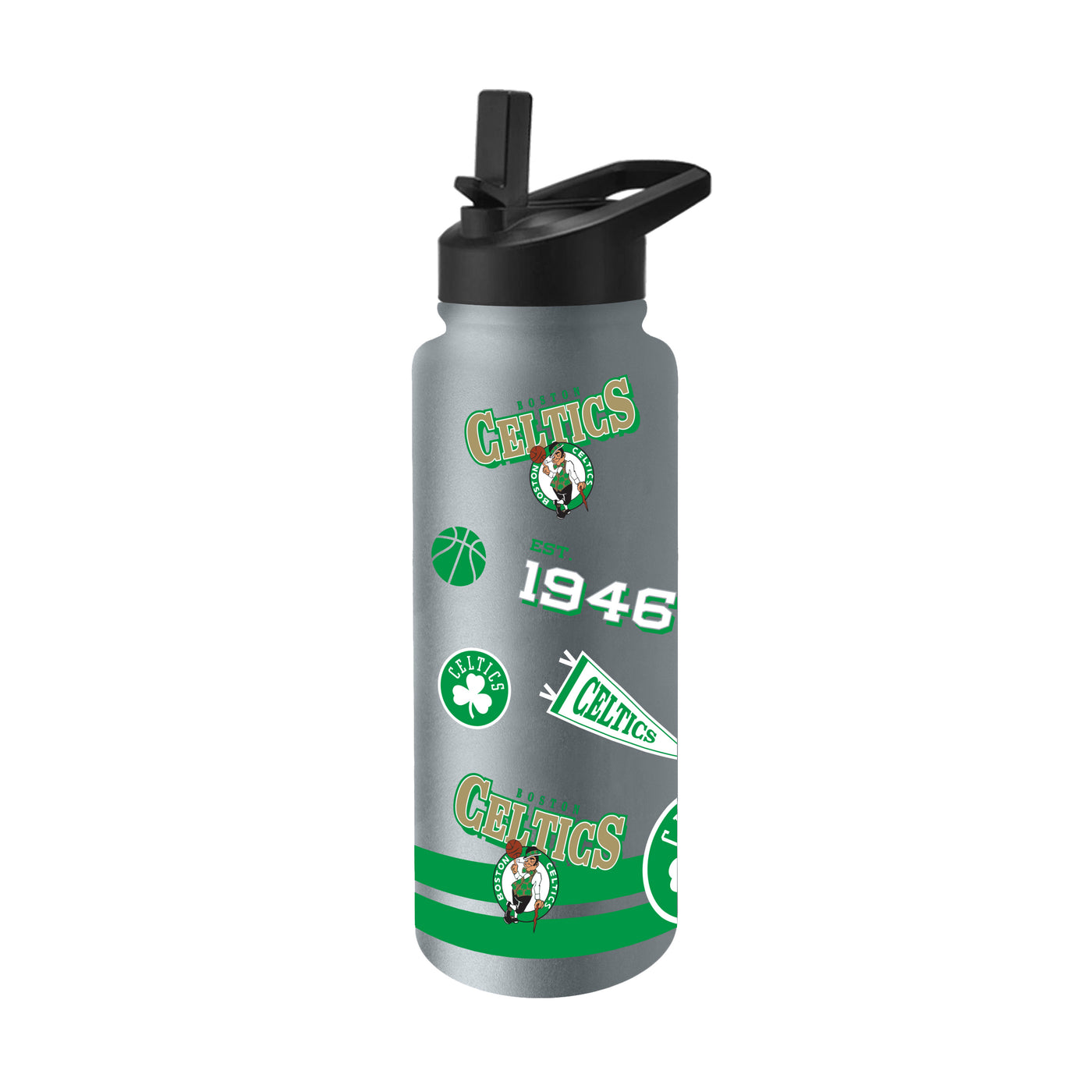 Boston Celtics 34oz Stone TJ Maxx Native Quencher Bottle