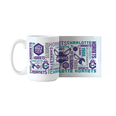 Charlotte Hornets 15oz Spirit Sublimated Mug