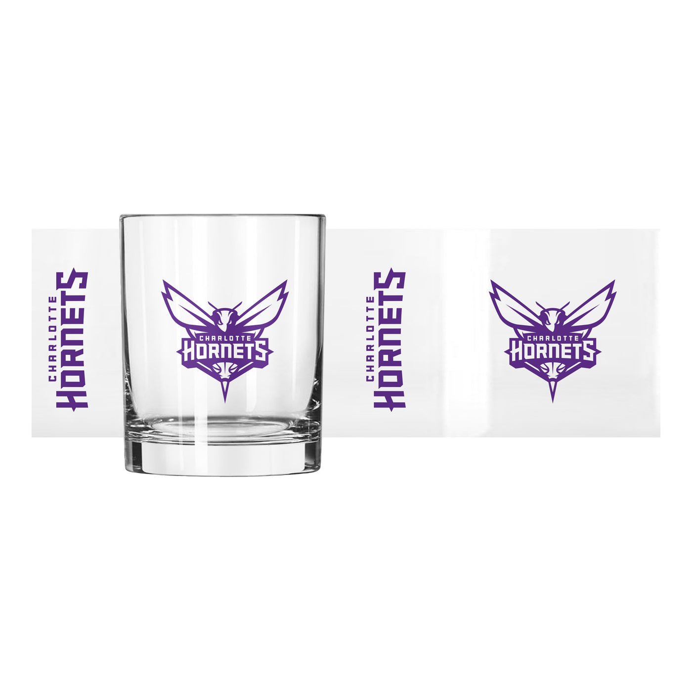 Charlotte Hornets 14oz Gameday Rocks Glass
