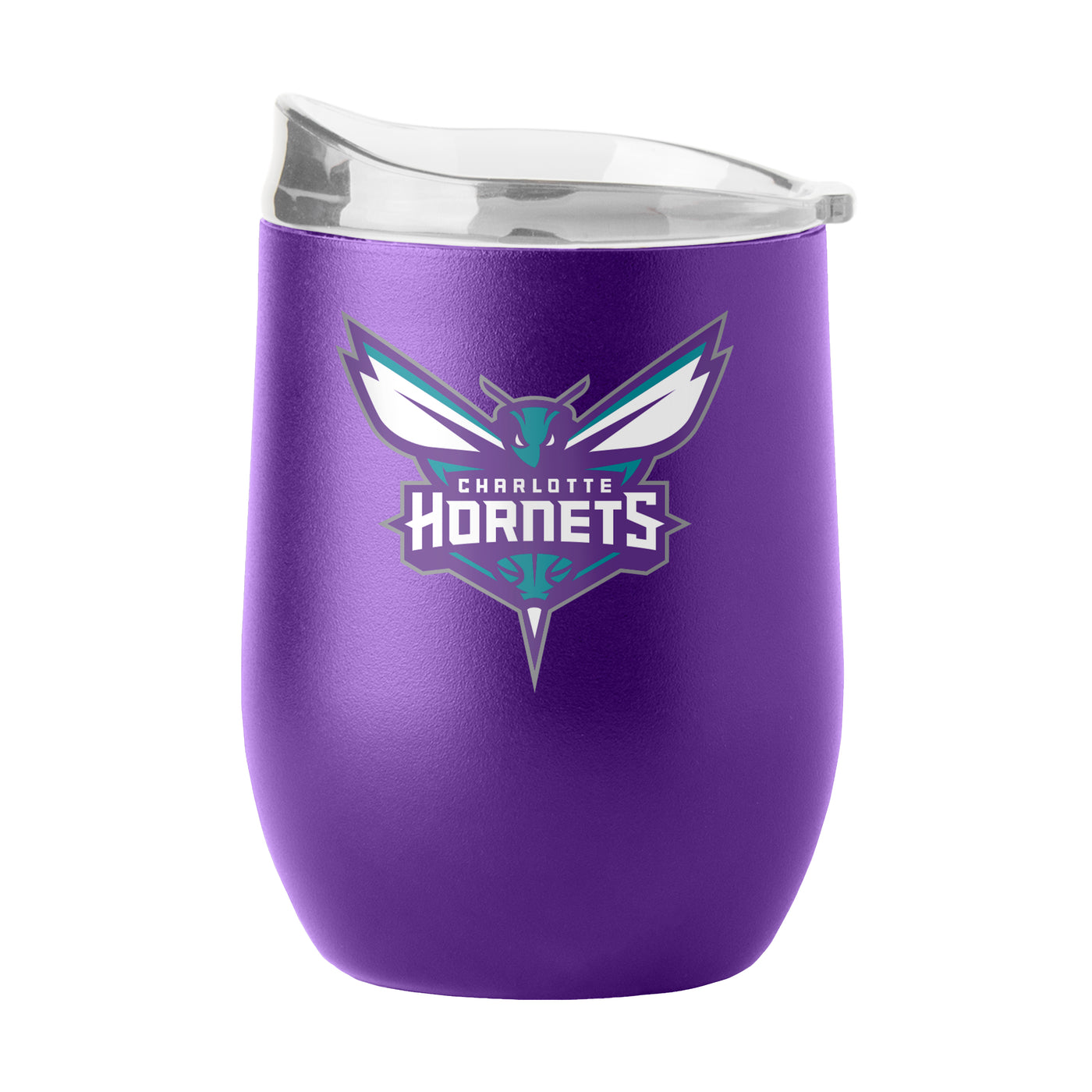 Charlotte Hornets 16oz Flipside Powder Coat Curved Bev