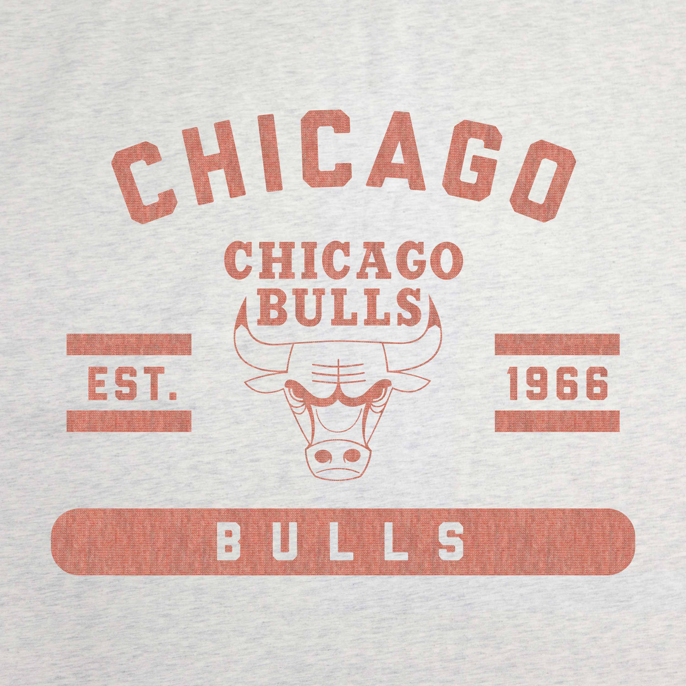 Chicago Bulls Oatmeal Sweatshirt Blanket