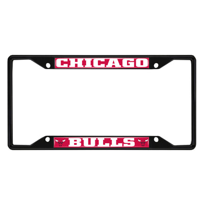 NBA - Chicago Bulls Black License Plate Frame