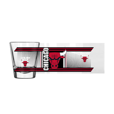 Chicago Bulls 2oz Hero Shot Glass