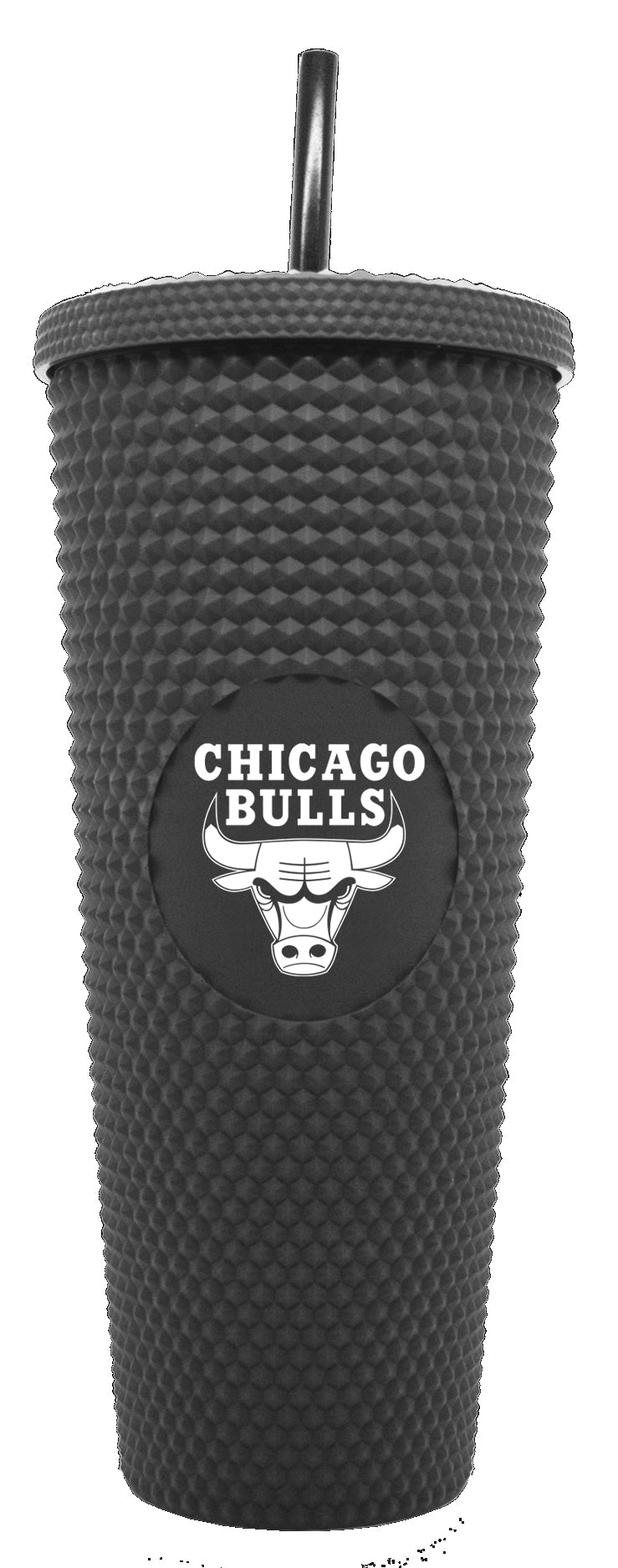 Chicago Bulls 24oz Studded Tumbler