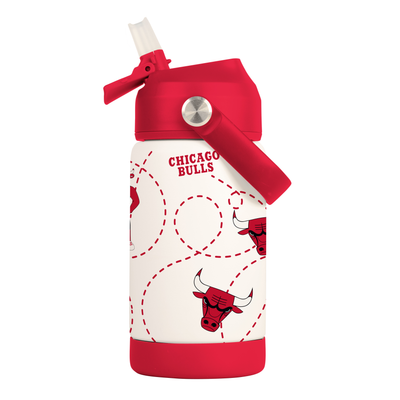 Chicago Bulls 12oz Mascot SS Kids Bottle