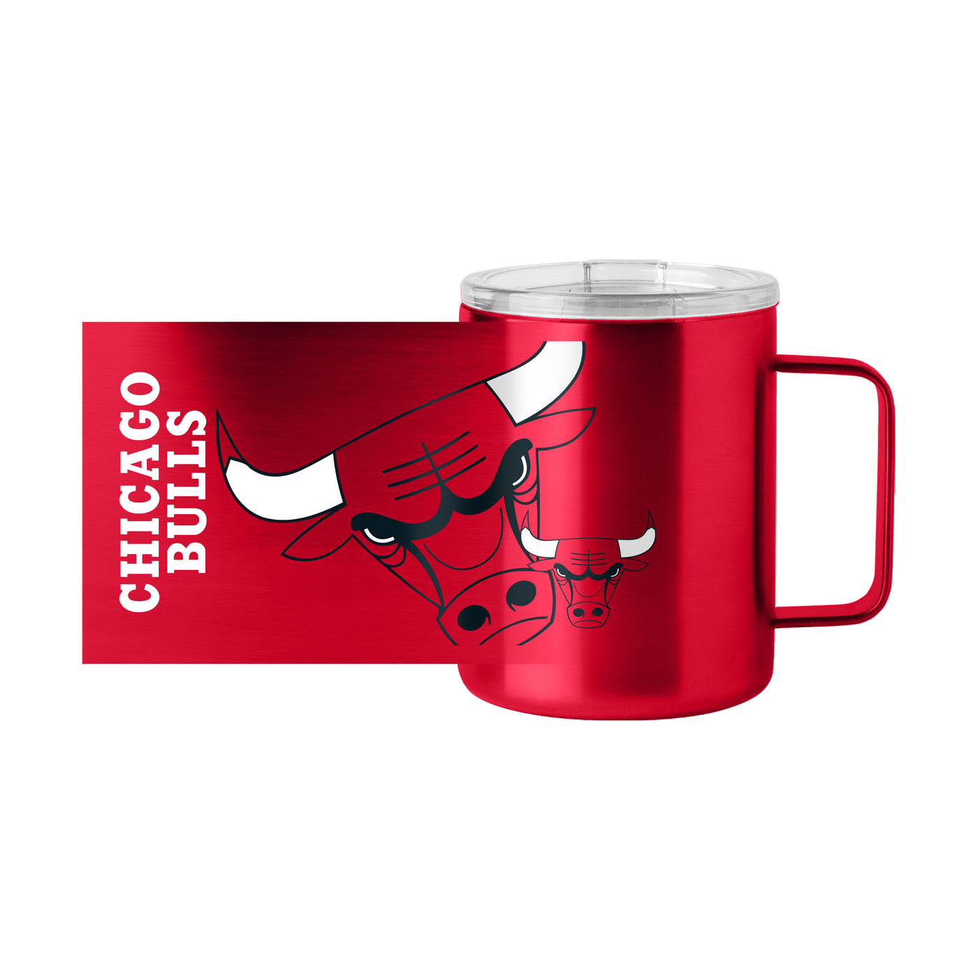 Chicago Bulls 15oz Hype Stainless Steel Mug