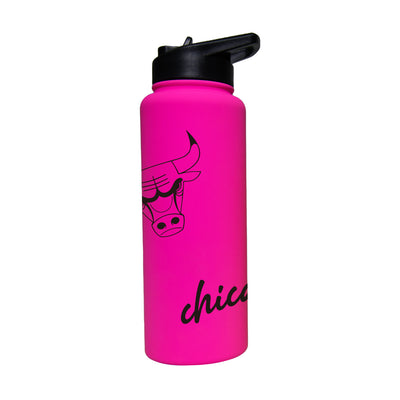 Chicago Bulls 34oz Electric Bold Soft Touch Quencher - Logo Brands