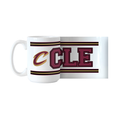 Cleveland Cavaliers 15oz Overtime Stripe Sublimated Mug