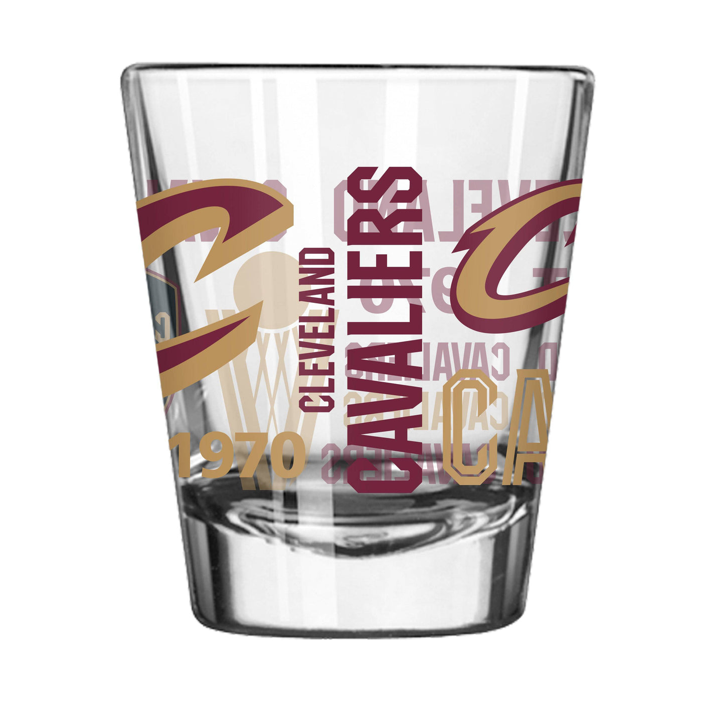 Cleveland Cavaliers 2oz Spirit Shot Glass