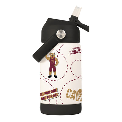 Cleveland Cavaliers 12oz Mascot SS Kids Bottle