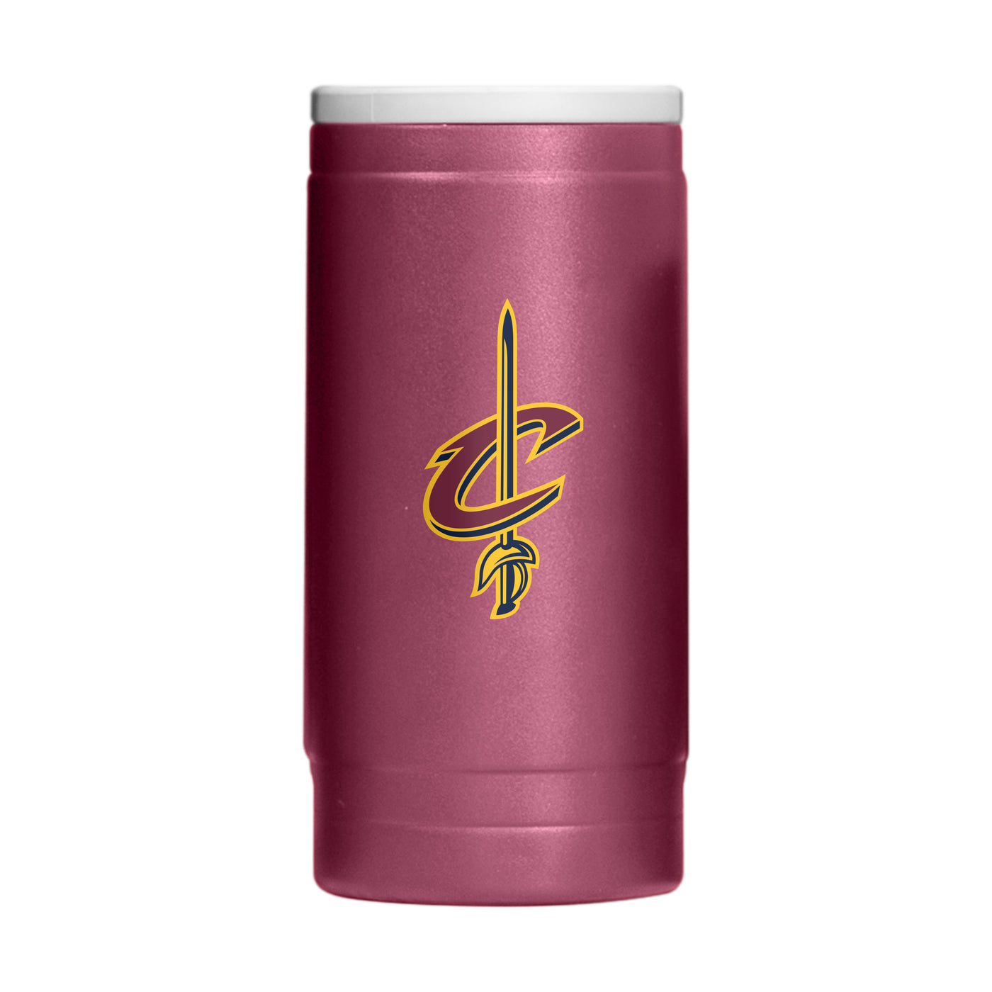 Cleveland Cavaliers 12oz Flipside Powdercoat SlimCan Coolie