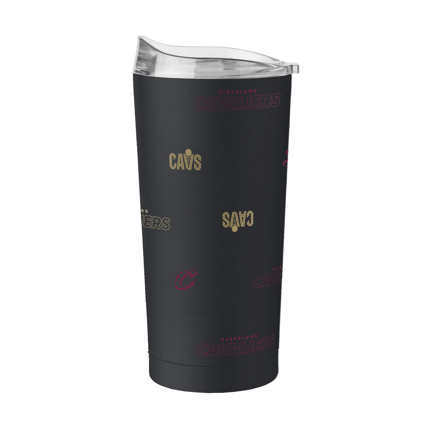 Cleveland Cavaliers Black 20oz Step And Repeat Powder Coat Tumbler