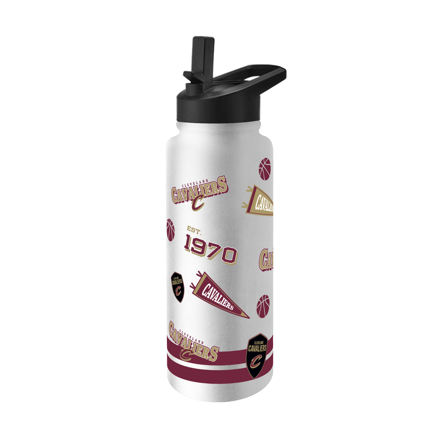 Cleveland Cavaliers 34oz TJX Native Quencher Bottle